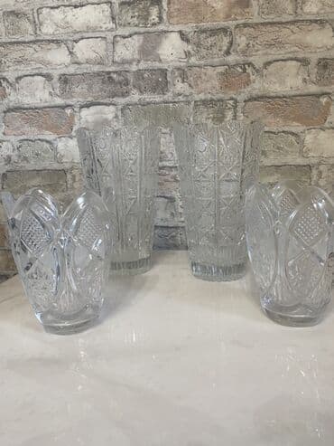 lavanta gülü: Vaza dəsti, Xrustal — 1