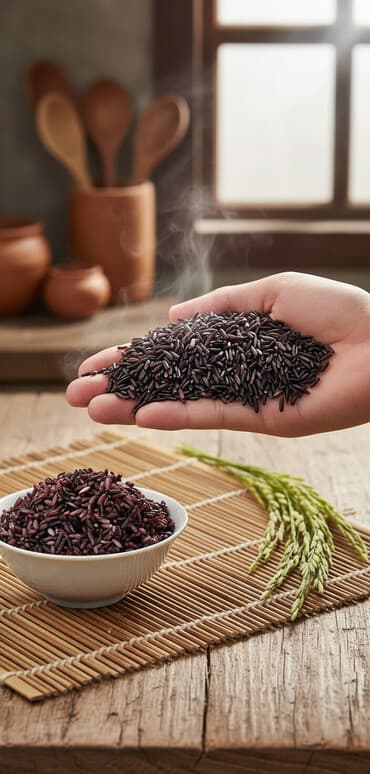 Qara düyü (uzun dənəli) 🌾 Təbii Qara Düyü – Sağlamlığın və Dadın