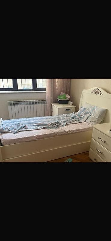 bag desti: Klassik tərzli uşaq yataq otağı mebel dəsti - Rəng: krem/ivory - — 5