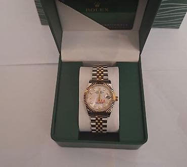 Aksesuarlar: Yeni, Qol saatı, Rolex, rəng - Ağ — 2