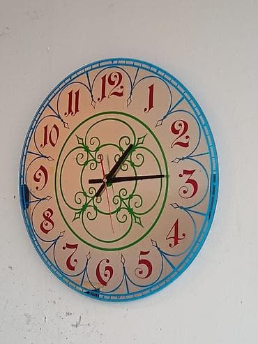 Картины и портреты: Настенные часы, Электронные, С секундной стрелкой — 1