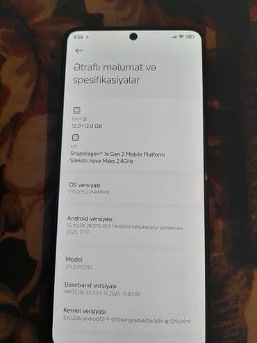 сотовый телефон fly ts113 черный: Poco X6 Pro 5G, 256 GB, rəng - Qara, Barmaq izi — 6