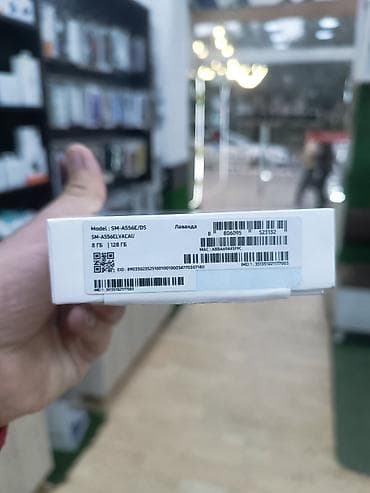 simsiz: Samsung Galaxy A55, 128 GB, rəng - Bənövşəyi, Zəmanət, Sensor, Barmaq izi — 4