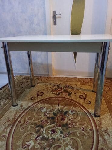 metbex stolu qiymeti: Mətbəx masası, İşlənmiş, Açılmayan, MDF, Dördbucaq masa — 1