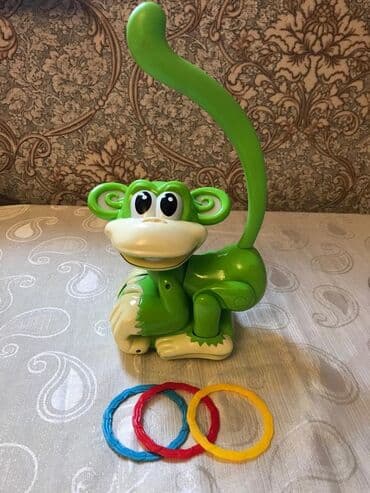 i̇nteraktiv oyuncaq itlər: Musiqili əyləncəli diqqət cəmləmək üçün oyuncaq. Meymun gezir baş ve — 1