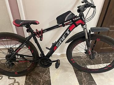 SAFT dağ velosipedi – 26" təkərlər, disk əyləclər, amortizatorlu ön — 1