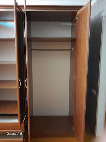 ucuz şifaner: İşlənmiş, 5 qapı, Güzgülü, Qəhvəyi, Digər material, Açılan, Düz dolab — 6