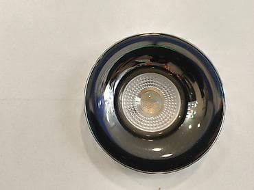 LED spot işıq (gömme tip) – parlaq xrom/krom çərçivə ilə. - Daxili — 1