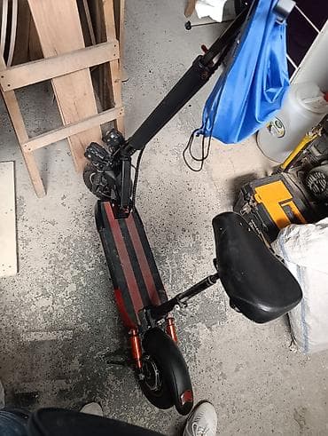 Elektrik nəqliyyatı: Elektrik skuter – oturacaqlı, güclü və rahat Xüsusiyyətlər: - İkili — 1