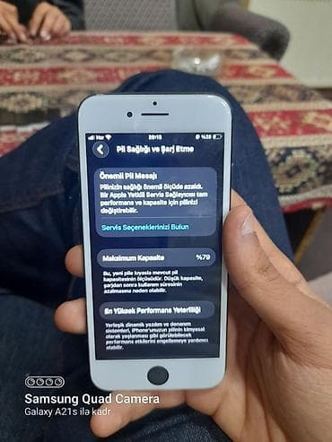 gence kamera: IPhone SE 2022, 64 GB, Qara, Qırıq, Barmaq izi, Simsiz şarj — 6