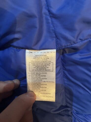 Köynəklər: Reebok Classic kişi qış gödəkçəsi - Rəng: tünd göy (iç hissə — 4