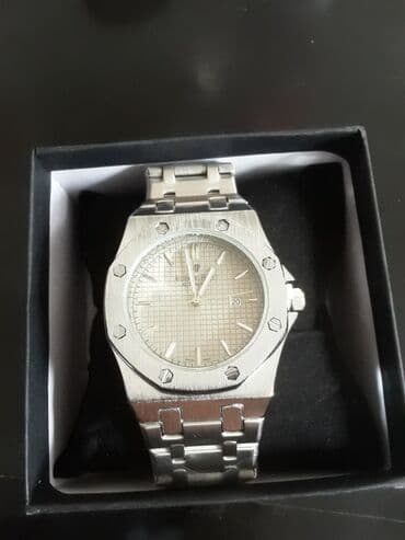 omega qol saatı: Qol saatı, Audermars Piguet, rəng - Gümüşü — 1