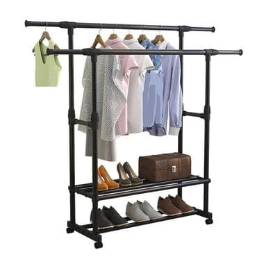 Asilqan Paltar Asılqani Hündürlüyü və Uzunluğu Tənzimlənən Paltar Asma