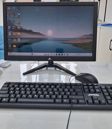 kopyuter: Əla vəziyyətdə kopyuter. Monitor 19-luq Klaviatura, mışka Ana plata — 1