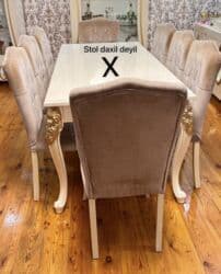 стул: Mətbəx üçün, rəng - Bej Stul — 2