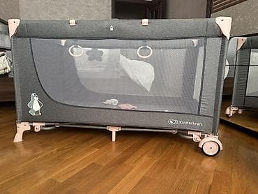oyun manej: Kinderkraft uşaq oyun və yatma çarpayısı (playpen) Ölçüləri 60cm x — 5