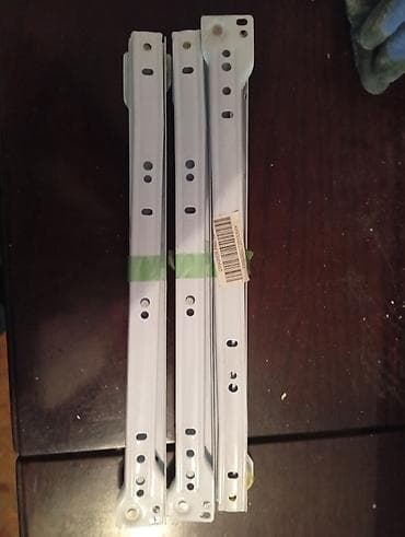 Qapı dəstəkləri: Məhsul: Çəkiclə sürüşən çekmece relsləri (2 cüt) 35sm — 1