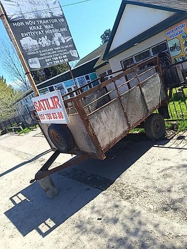 Tək oxlu qoşqu araba - Metal karkas və taxta bortlarla lalafo.az -da Tək oxlu qoşqu araba - Metal karkas və taxta bortlarla