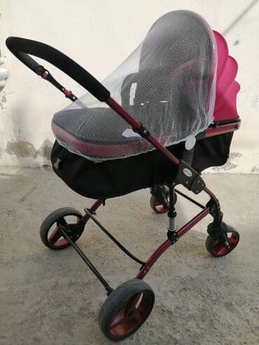 Araba-beşiklər: Çıxarıla bilən beşikli araba, İşlənmiş, Yaş: 30 ay, Ünvandan götürmə, Ödənişli çatdırılma — 7