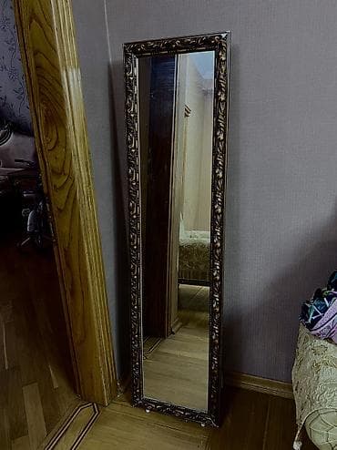 Ev üçün digər mebel: Satılır – Ayaqüstü Güzgü * İkinci əl * Cəmi 3–4 ay istifadə olunub * — 1