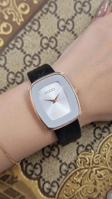 mexaniki saat: Qol saatı, Gucci, rəng - Qəhvəyi — 5