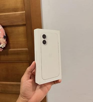 apple ipad 11: IPhone 16, 128 GB, Ağ, Zəmanət, Simsiz şarj, Face ID — 8