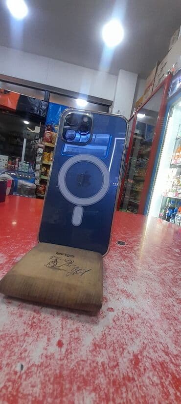 IPhone 12 Pro Max, 256 GB, Mavi, Barmaq izi, Face ID