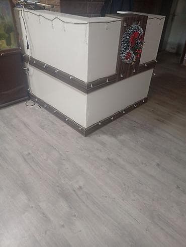 Офисная мебель на заказ: Resepsiyon/qarşılama masası - Material: laminat və MDF kombinasiya - — 3