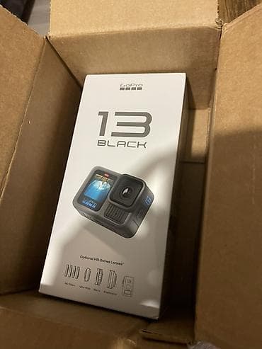 go pro camera: GoPro HERO 13 Black action kamera Xüsusiyyətlər: - Ön və arxa rəngli — 1
