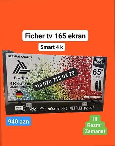 Смарт ТВ приставки: Televizor Anbardan satışı bizde. Butun modeller satişda var.Qiymətlər — 8