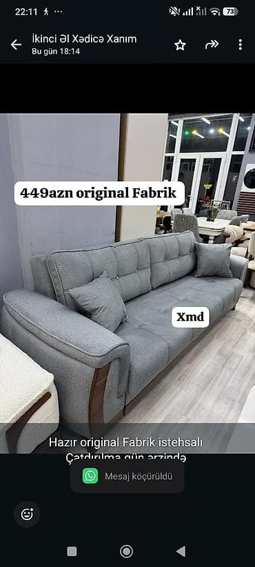 Hazır original Fabrik istehsalı 
Çatdırılma gün ərzində 
Xedice xanım — 2
