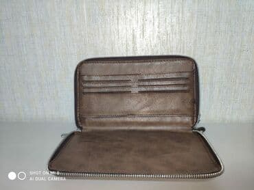 kişilər üçün vizitka qabı: Pulqabı, Təbii dəri, Yeni — 1