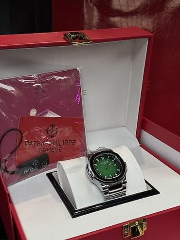 Smart qolbaqlar: Yeni, Qol saatı, Patek Phillipe, rəng - Yaşıl — 2
