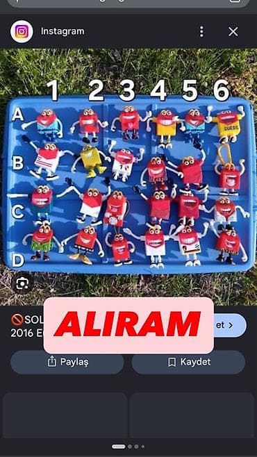 18 oyuncaq: M&M’s reklam obrazlı fiqur kolleksiyası – müxtəlif ölkə və — 1