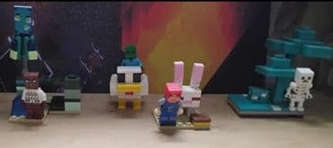 dovşan formalı ev ayaqqabıları: Minecraft personajlarının dəstidir. Dəstdə müxtəlif personajlar, o — 1