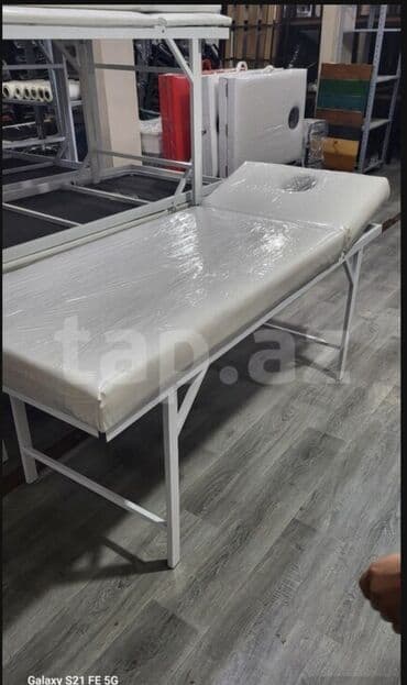 dirəklər: Masaj/estetik prosedur masası - Geniş və rahat səth, baş hissəsində — 3