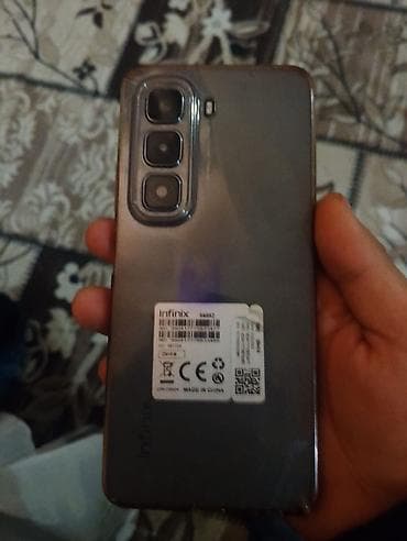 Infinix HOT 50, 256 GB, rəng - Boz, Sensor