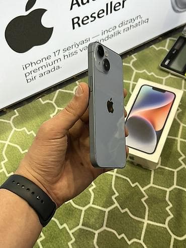 sabvufer qutusu: IPhone 14, 128 GB, Mavi, Face ID — 3