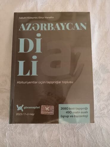 Azərbaycan dili Testlər 11-ci sinif, Güvən, 1-ci hissə, 2023 il