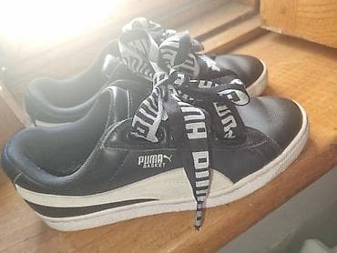 gb deri: Puma, Ölçü: 39, rəng - Qara, İşlənmiş — 10
