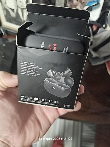 bluetooth mikrafon: Beats Studio Buds simsiz qulaqlıqlar - Rəng: qara - Kompakt maqnitli — 6