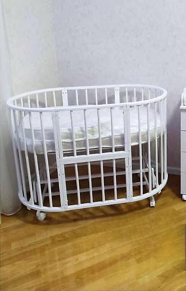 2ci el ewyalar: Oğlan və qız üçün, Yumru, Beşik, Matras ilə, Yellənmə mexanizm ilə — 1