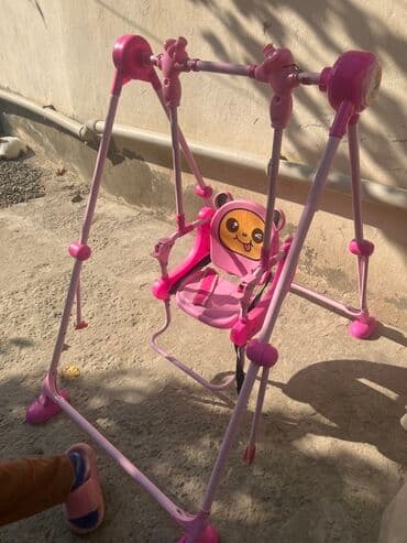 раскладной стул: İşlənmiş, Oturacaq-yelləncək, Zontikli, Metal — 4