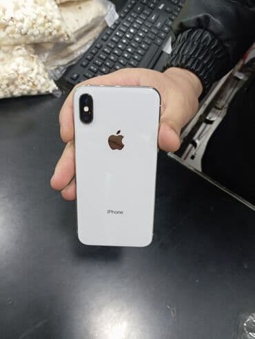 телефон fly stratus 6: IPhone X, 64 ГБ, Белый, Face ID — 2