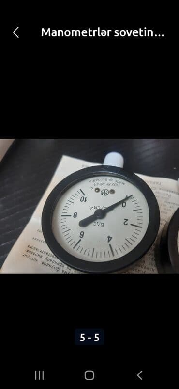 sade alçıpan fiqurlari: Manometrlər təzə sovetindi — 5