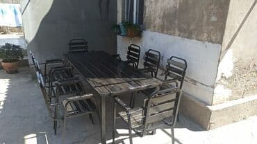 аренда столов и стульев бишкек: Masa ve oturacaqlar Bağ evləri,kafelər, restoranlar üçün hər növ — 2