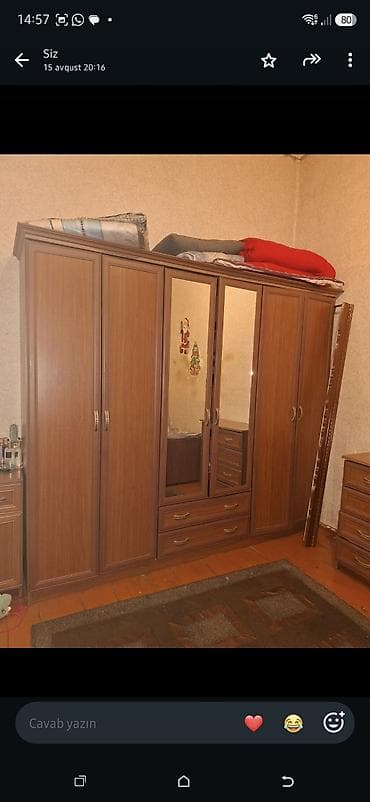 divar refleri: İkinəfərlik çarpayı, İşlənmiş — 3