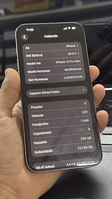 iphon 6 plus: IPhone 15 Pro Max, 256 GB, Natural Titanium, Simsiz şarj, Face ID — 4