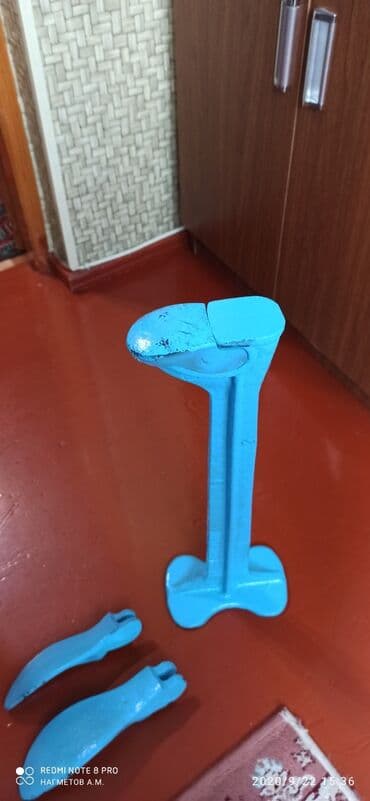 Kassa avadanlığı: Чугунная ножка новая. Можно менять колодки мужской женский и — 4