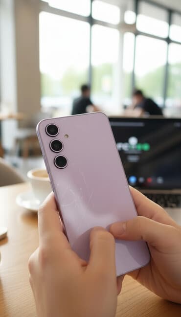 ekran üçün gül şəkilləri: Samsung Galaxy A34, 256 GB, rəng - Bənövşəyi, İki sim kartlı — 1